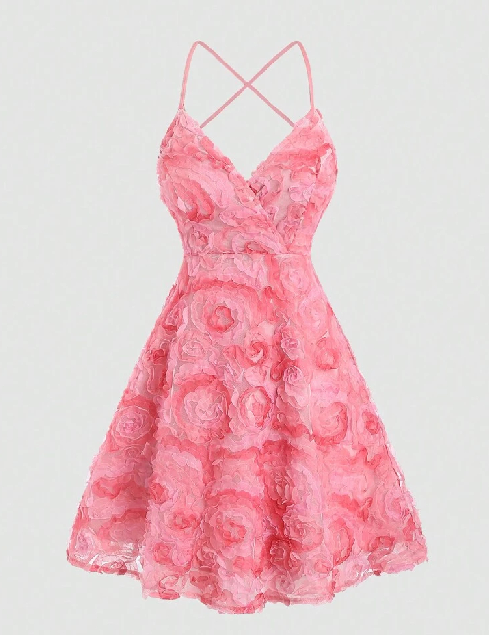 Rochie scurta SHEIN, roz