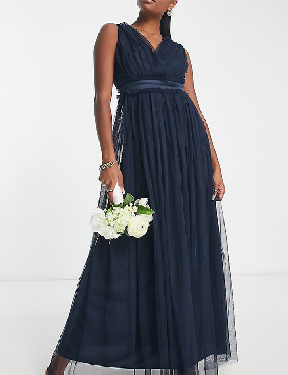 Rochie lunga Anaya with love, albastru