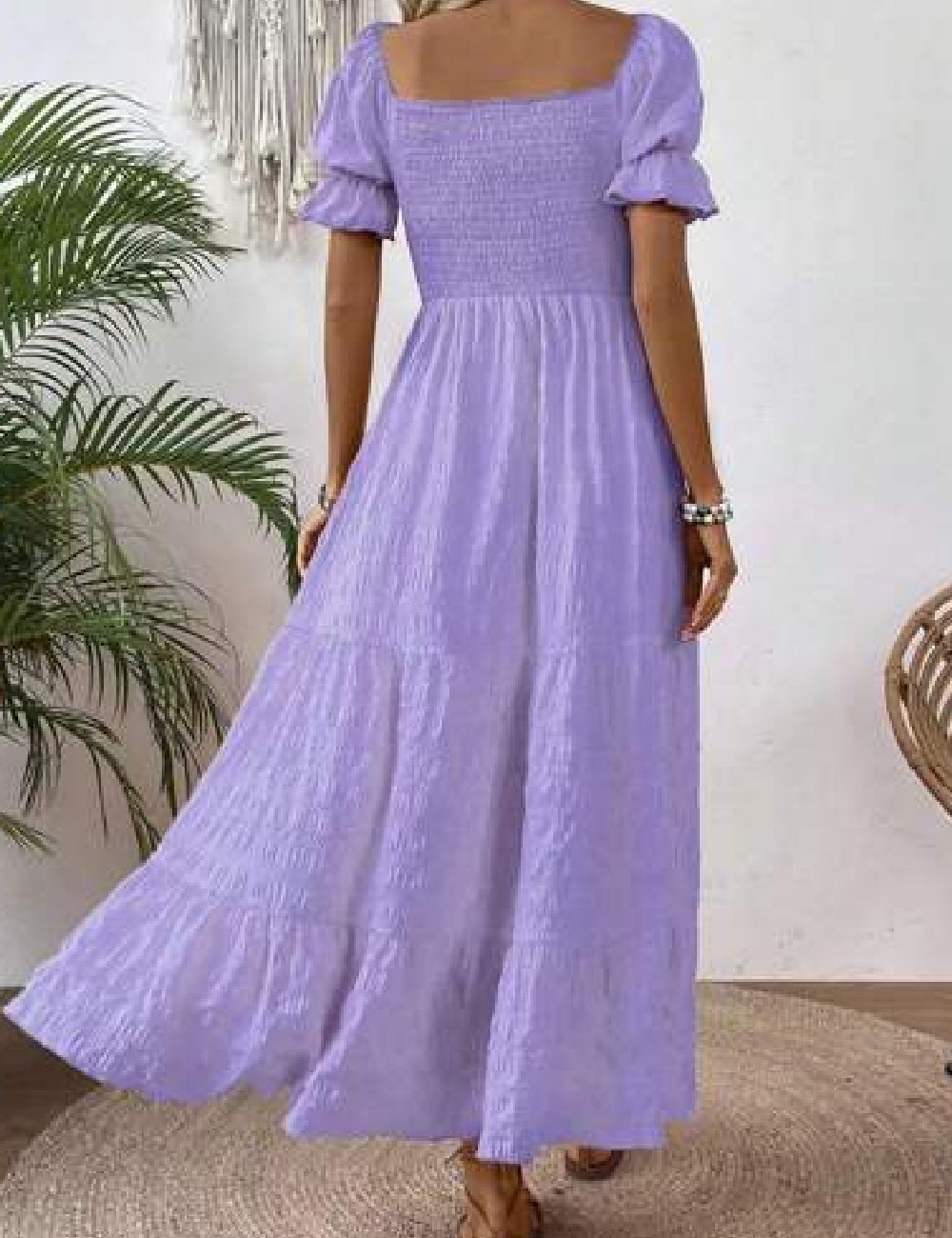 Rochie lunga SHEIN, mov - 1 | YEO