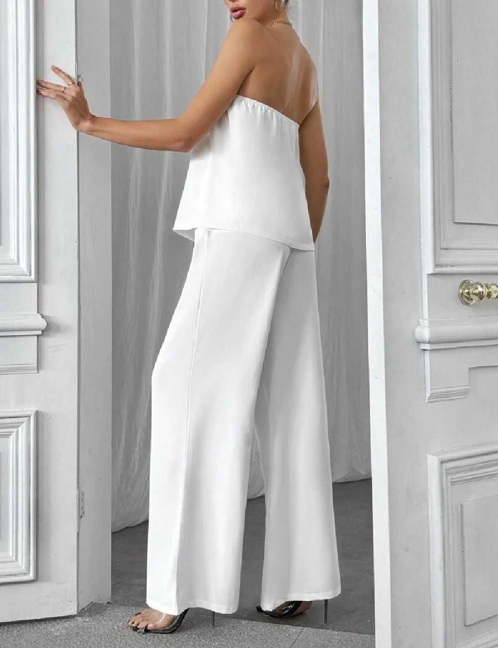 Compleu SHEIN, alb - 1 | YEO