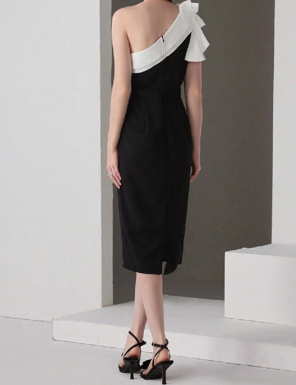Rochie medie SHEIN, negru - 1 | YEO
