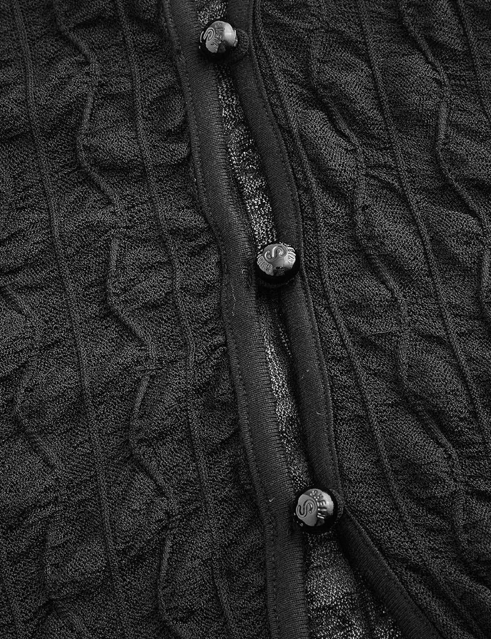 Cardigan SHEIN, negru - 1 | YEO