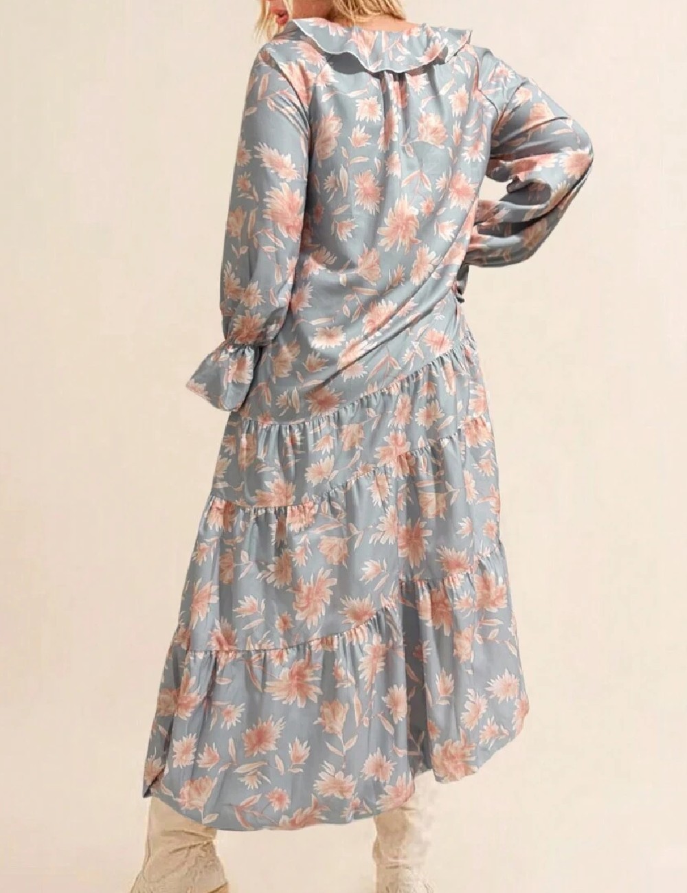 Rochie lunga SHEIN, gri - 1 | YEO