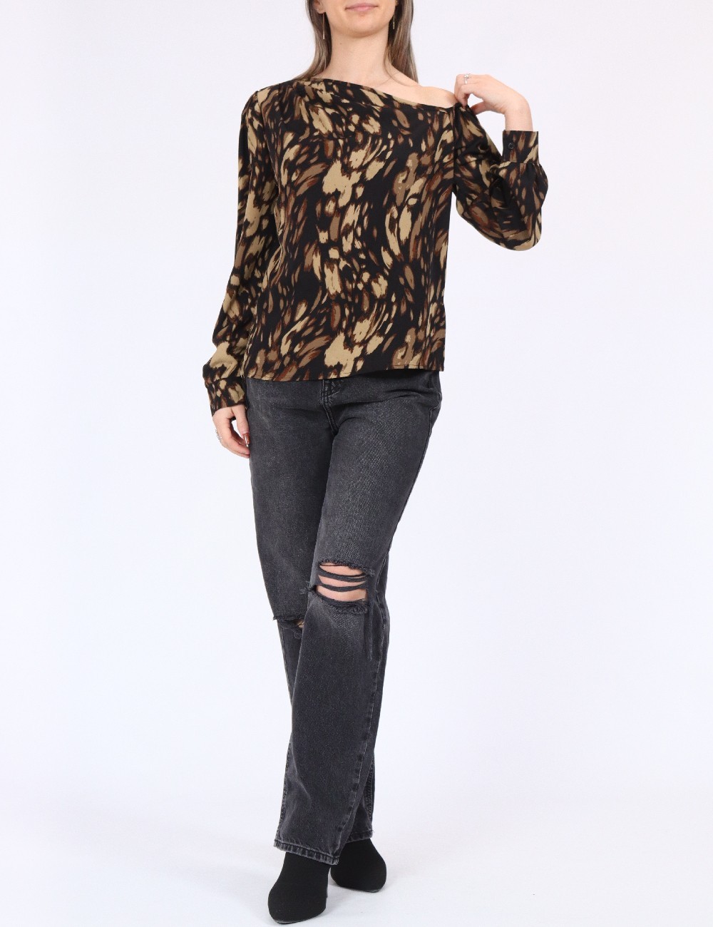Bluza SHEIN, negru - 1 | YEO