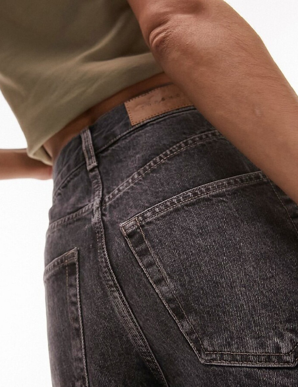 Pantaloni scurti Top Shop, gri - 1 | YEO