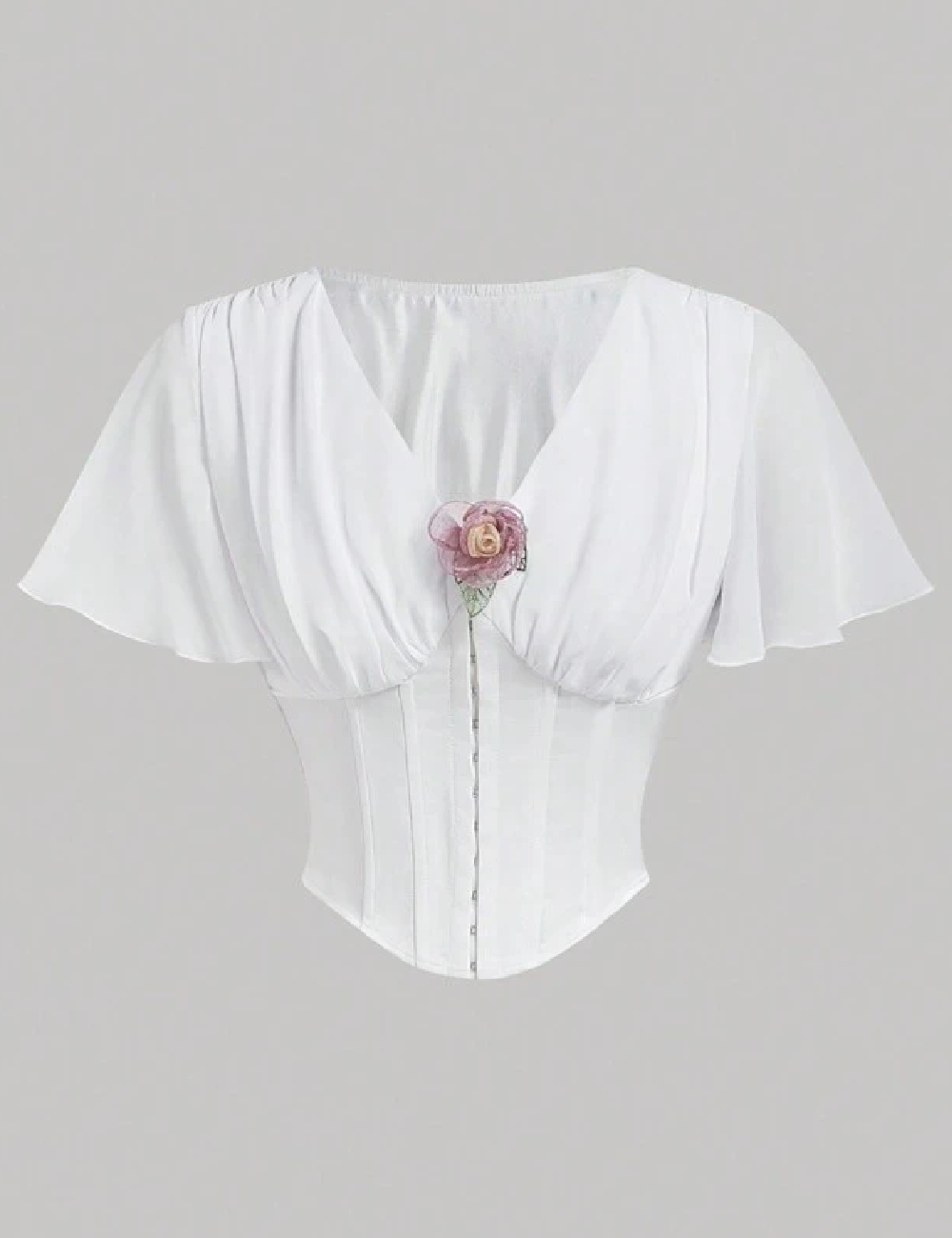 Top SHEIN, alb