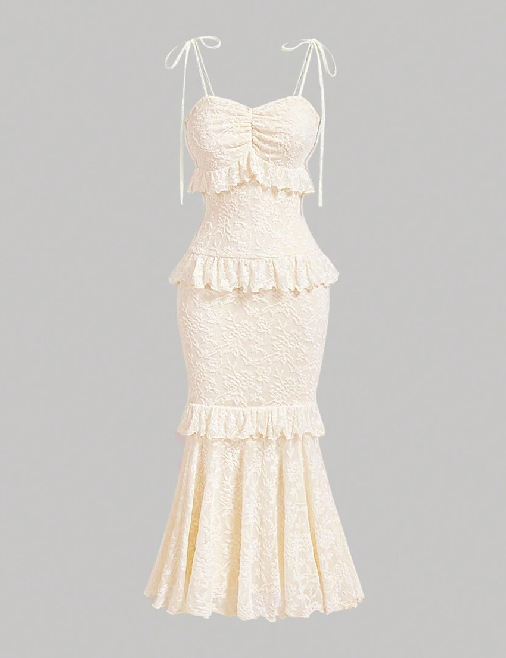 Rochie medie SHEIN, crem