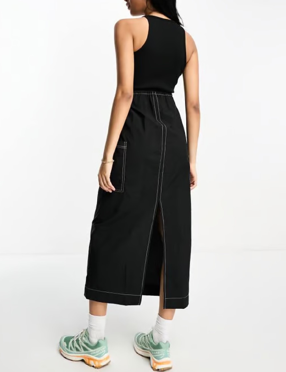 ASOS Rochie medie, negru