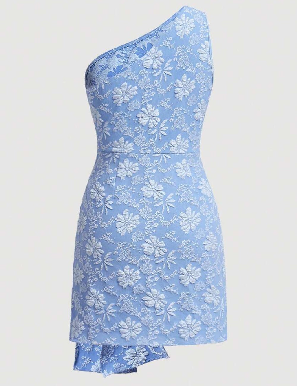 Rochie scurta SHEIN, albastru - 1 | YEO
