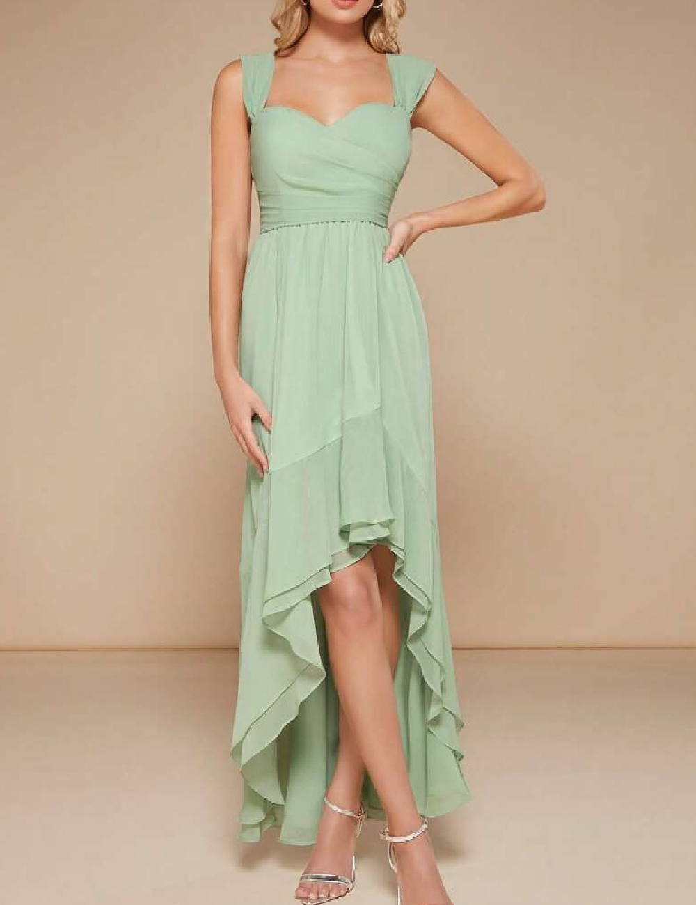 Rochie lunga SHEIN, verde
