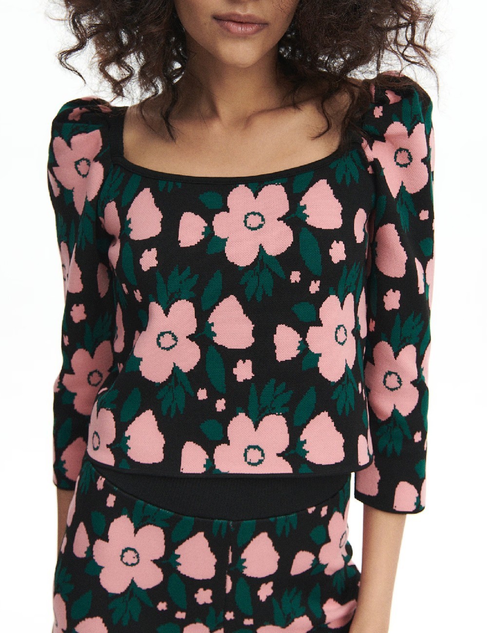 Top Reserved, floral print - 1 | YEO