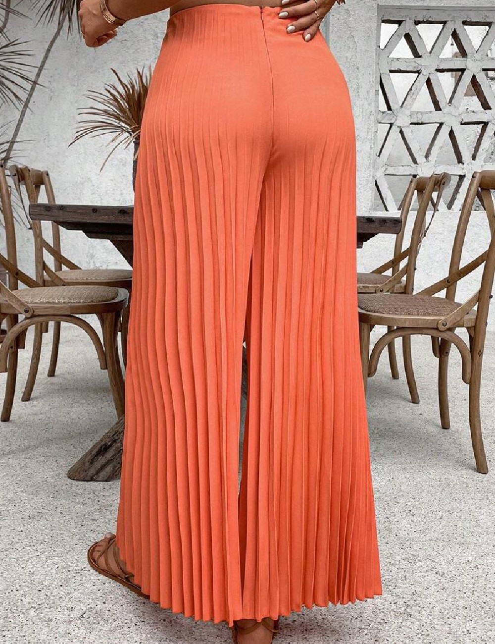 Pantaloni SHEIN, portocaliu - 1 | YEO