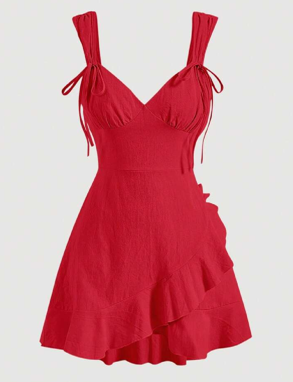 Rochie scurta SHEIN, rosu
