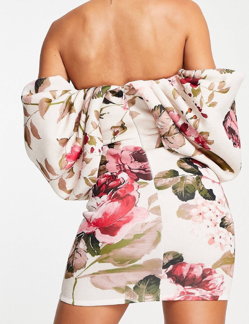 Rochie scurta ASOS, floral print - 1 | YEO