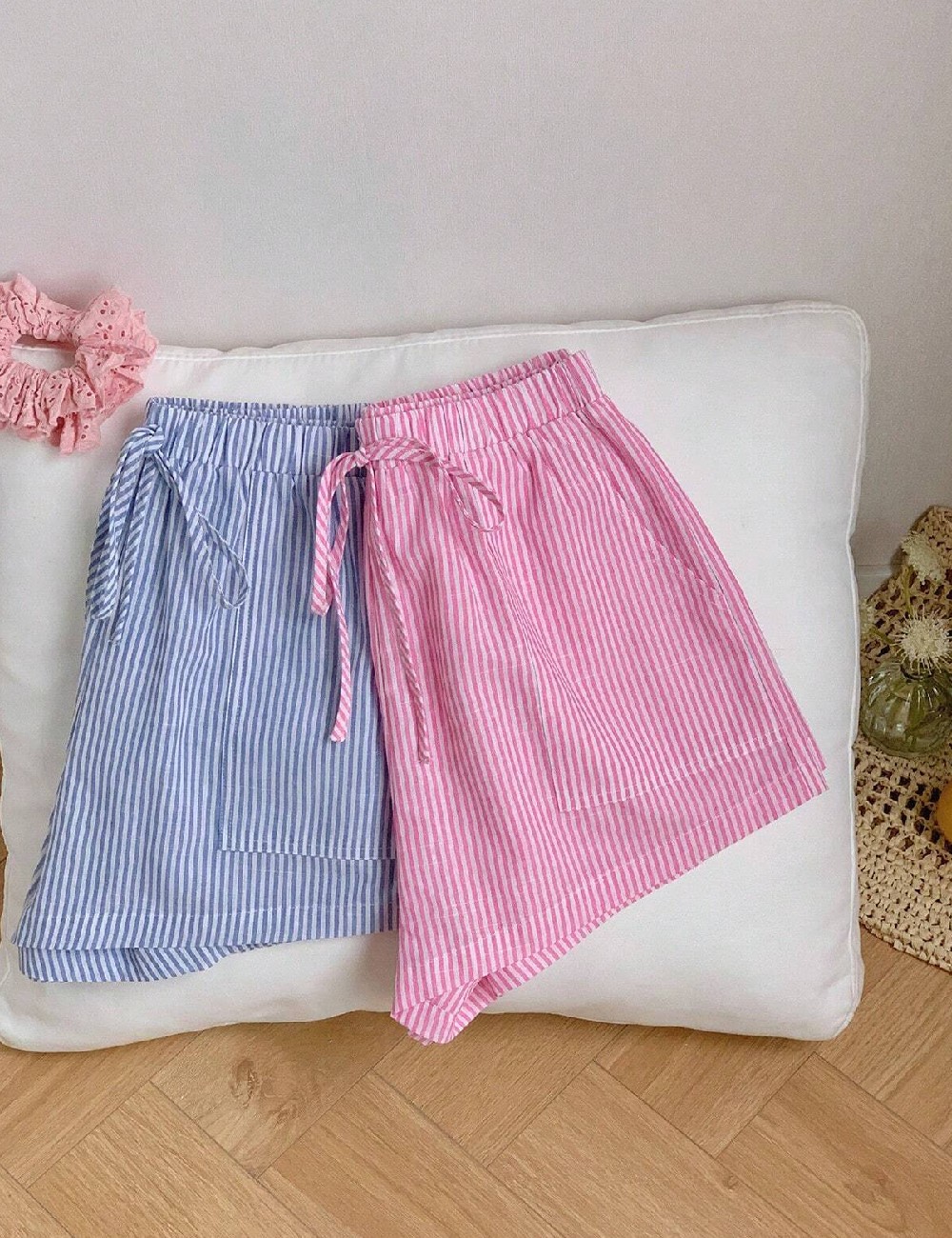 Set Pantaloni scurti 2 perechi SHEIN, mix culori - 1 | YEO