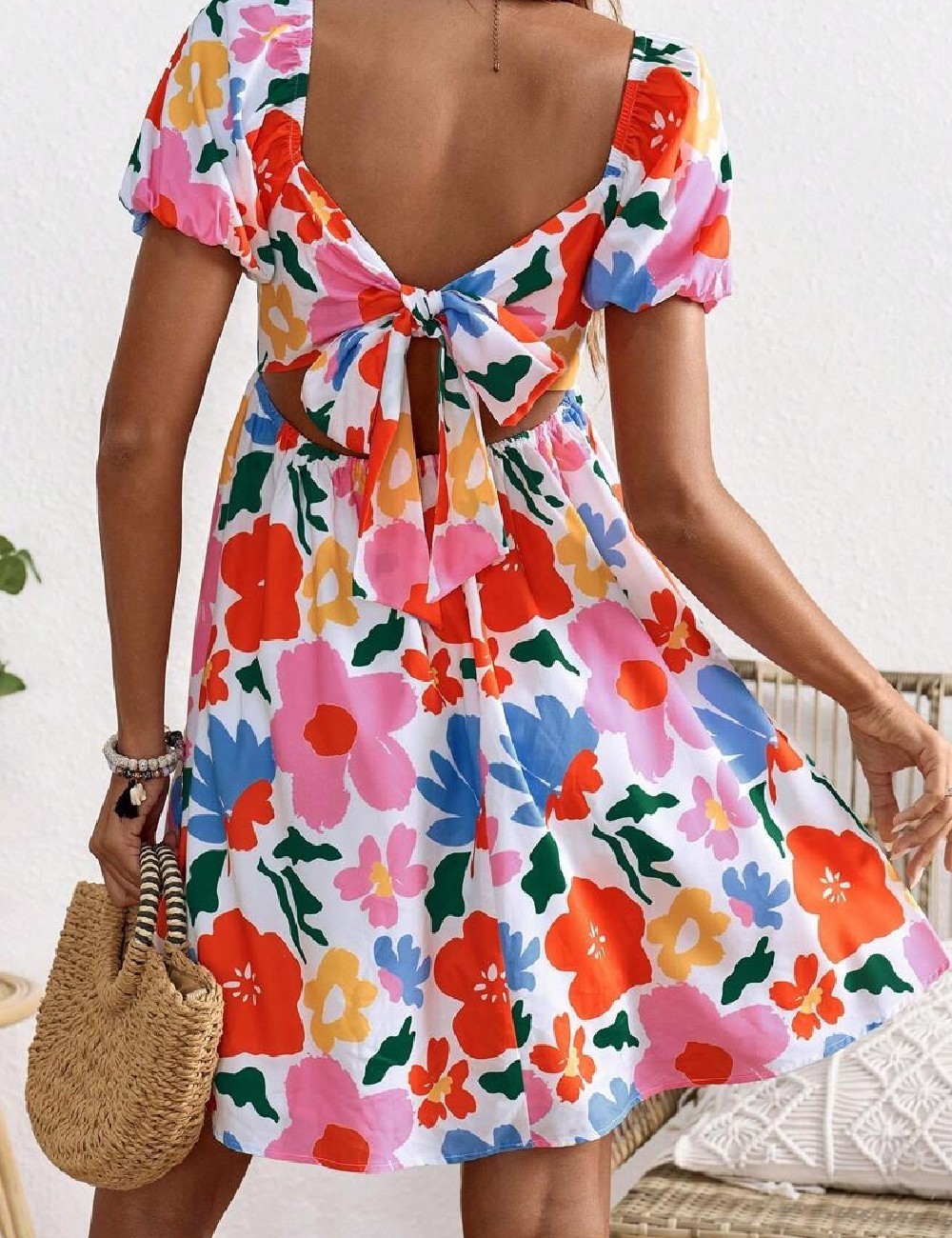 Rochie scurta SHEIN Maternity, floral print - 1 | YEO