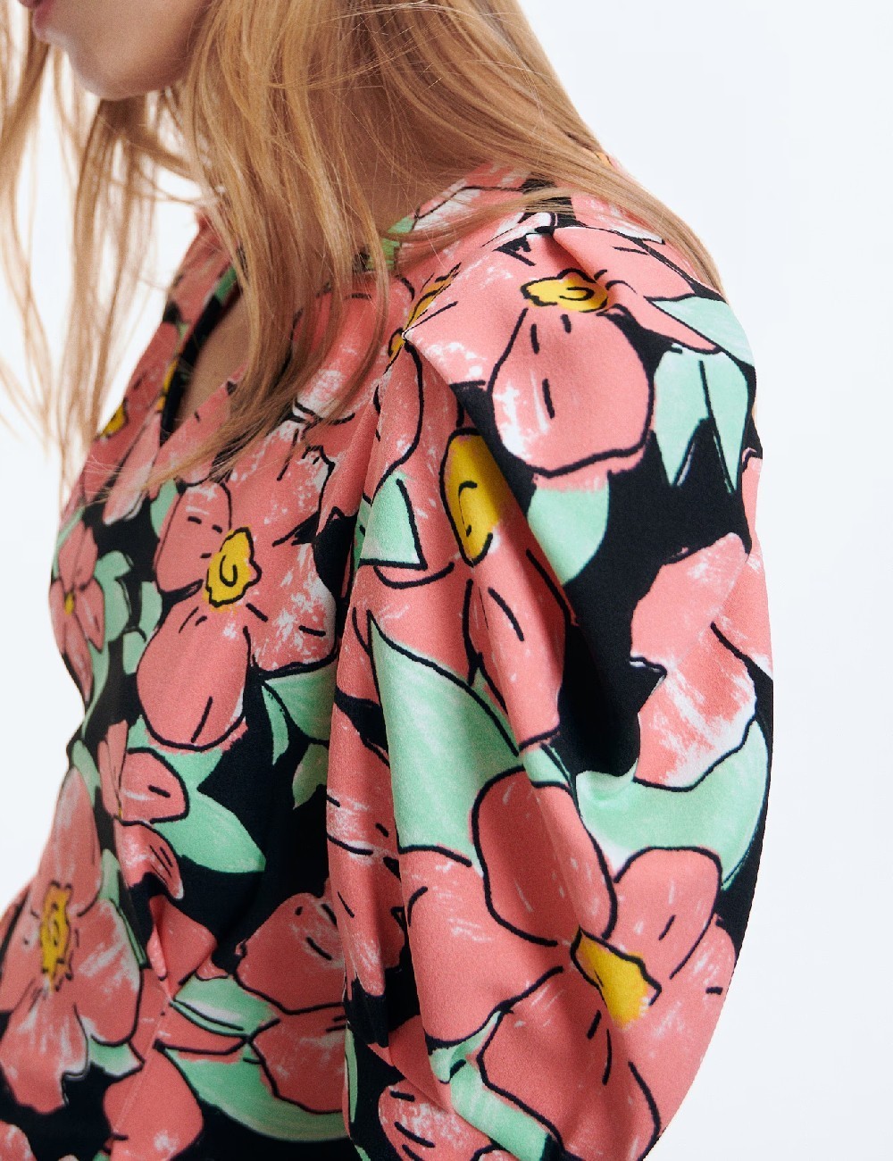Rochie scurta Reserved, floral print - 1 | YEO