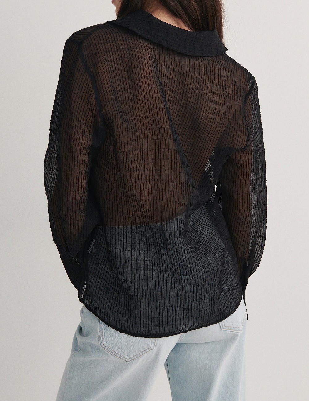 Bluza Reserved, negru - 1 | YEO