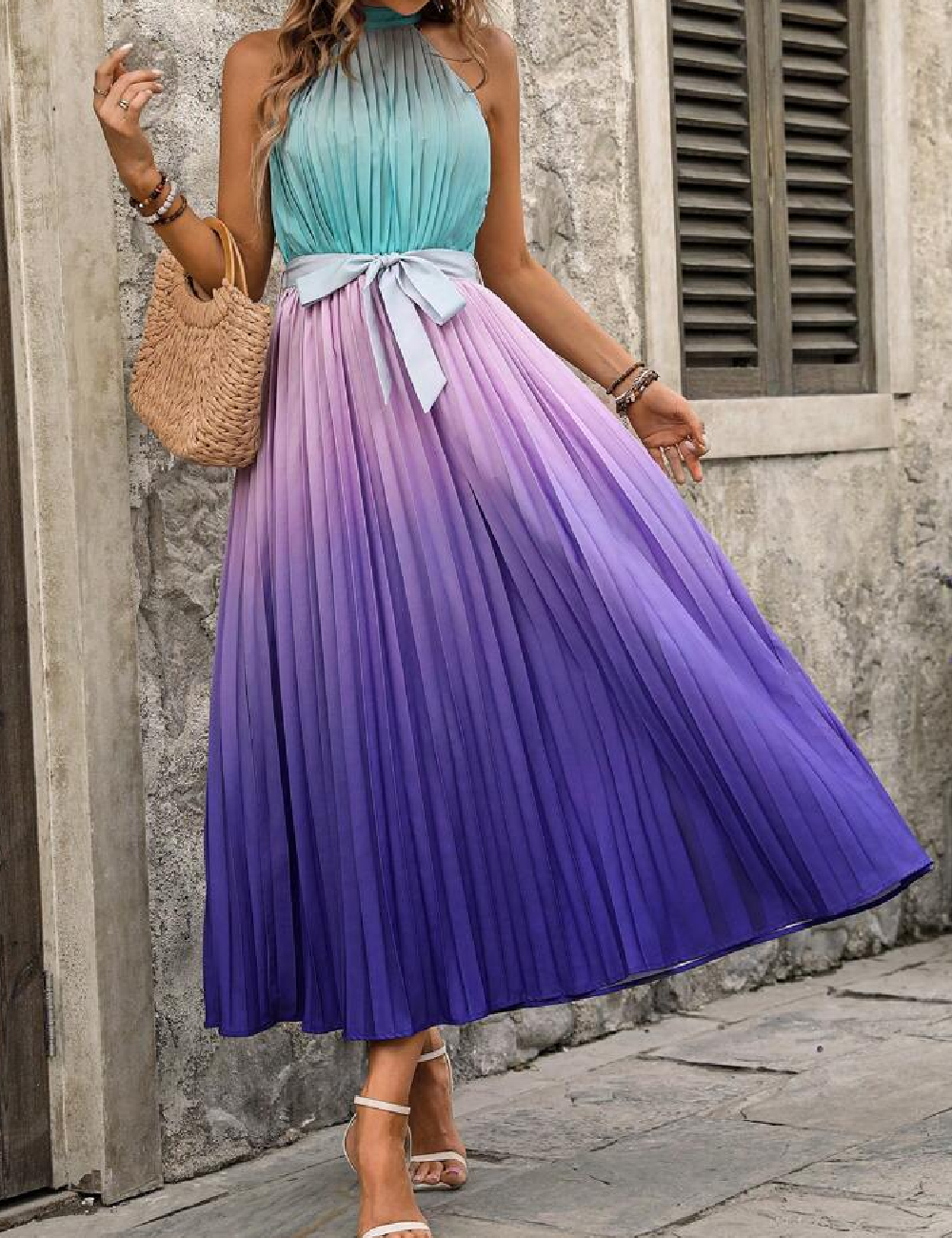 Rochie lunga SHEIN, mix culori