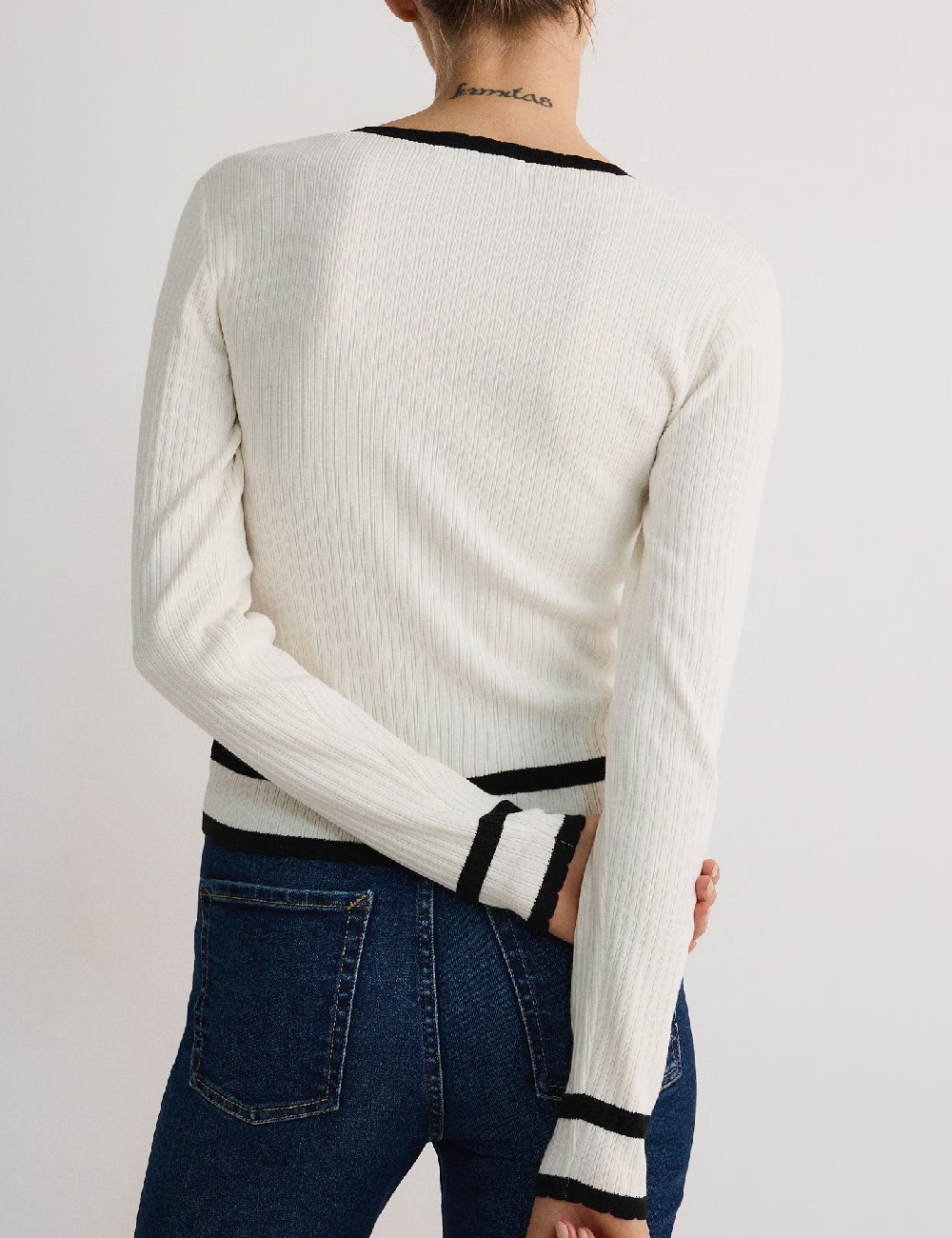Bluza Reserved, ecru - 1 | YEO