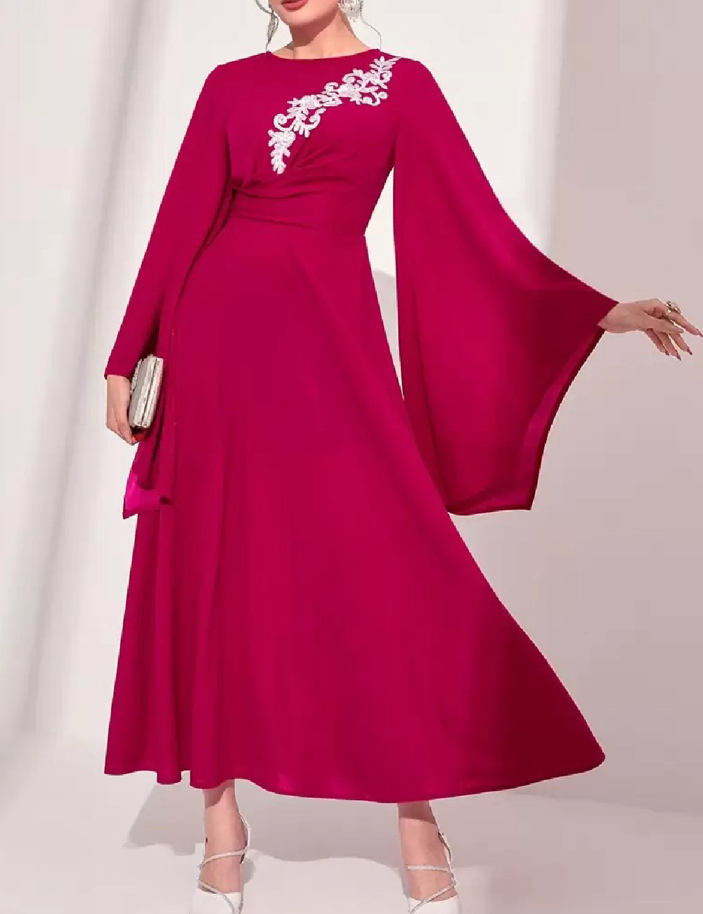 Rochie lunga SHEIN, roz