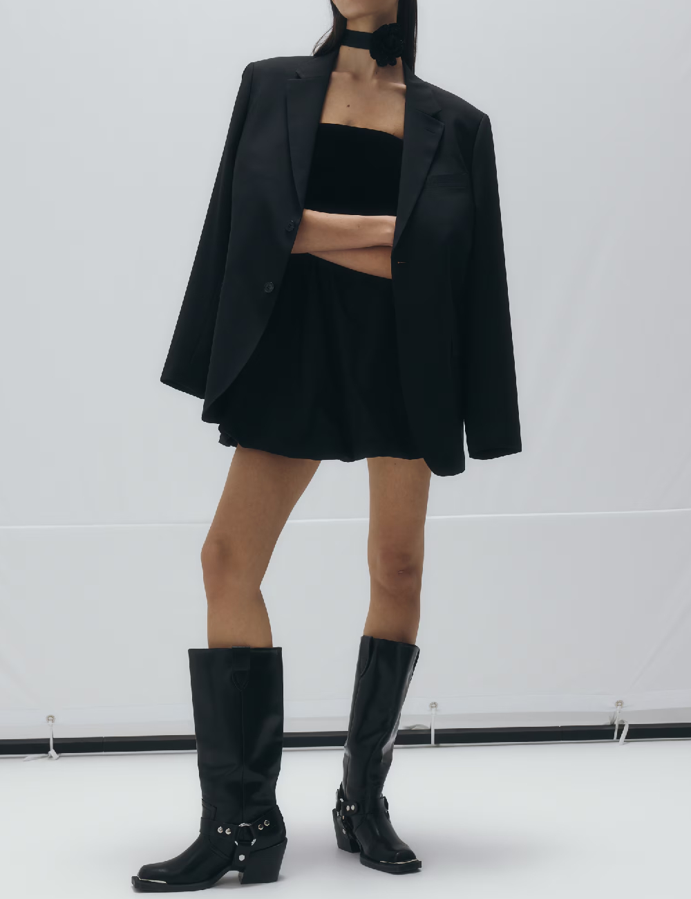 Rochie scurta Reserved, negru