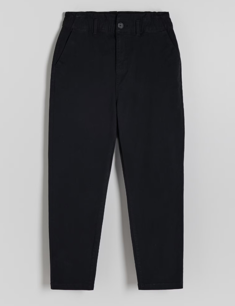 Pantaloni Reserved, negru - 1 | YEO