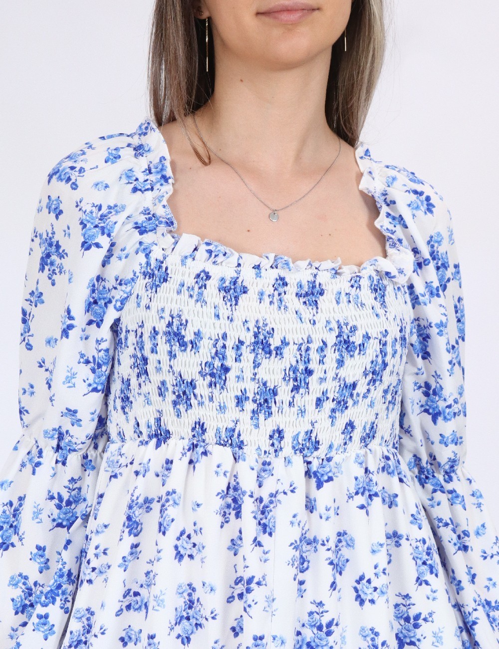 Rochie scurta SHEIN, alb - 1 | YEO
