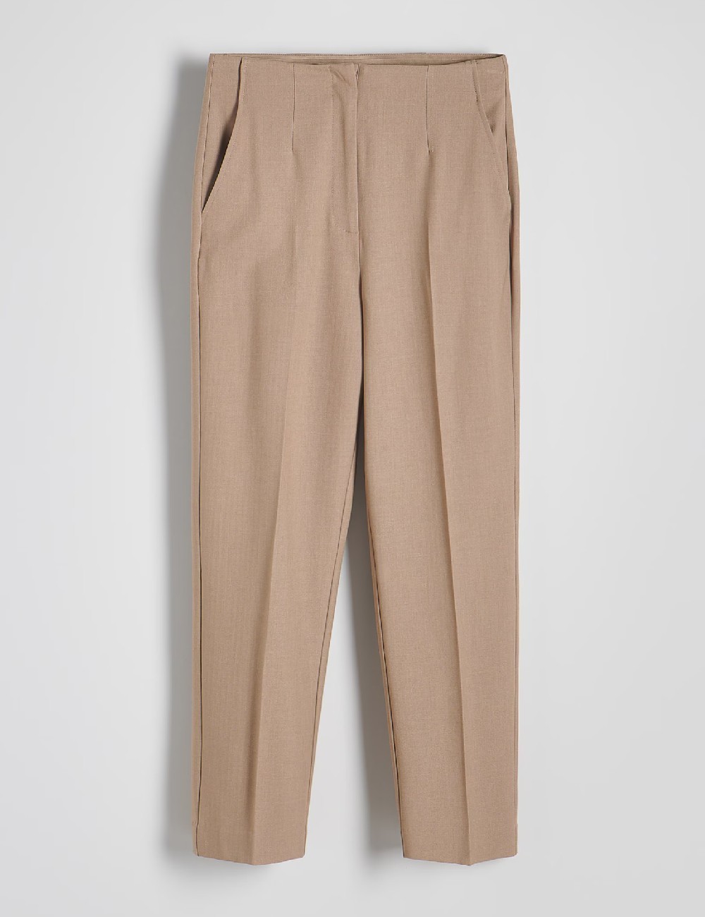 Pantaloni Reserved, maro deschis - 1 | YEO