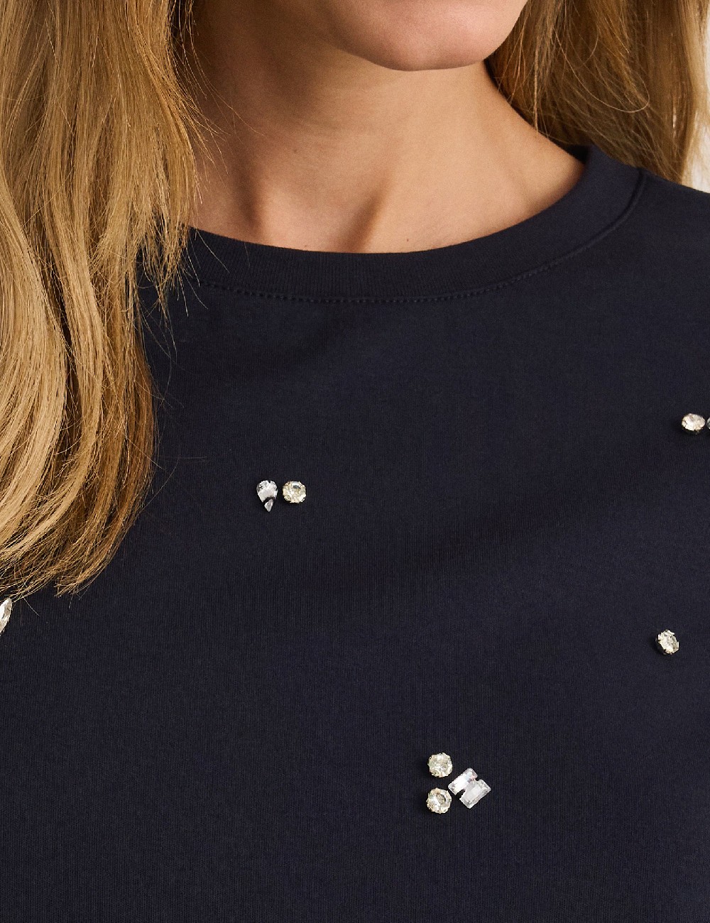 Tricou Reserved, bleumarin - 1 | YEO