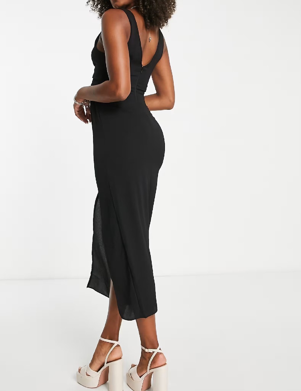 Rochie medie ASOS, negru - 1 | YEO