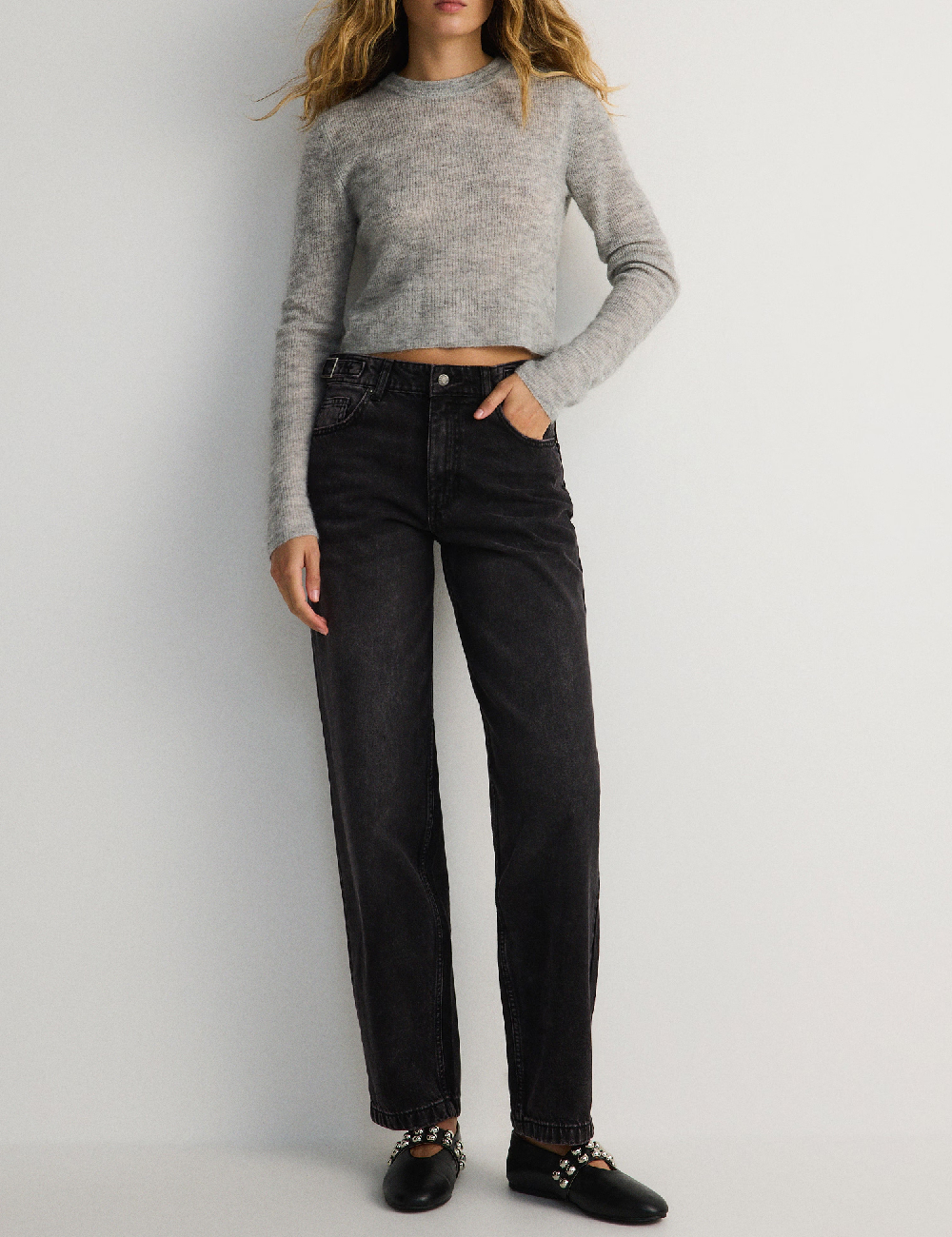 Blugi Reserved, negru