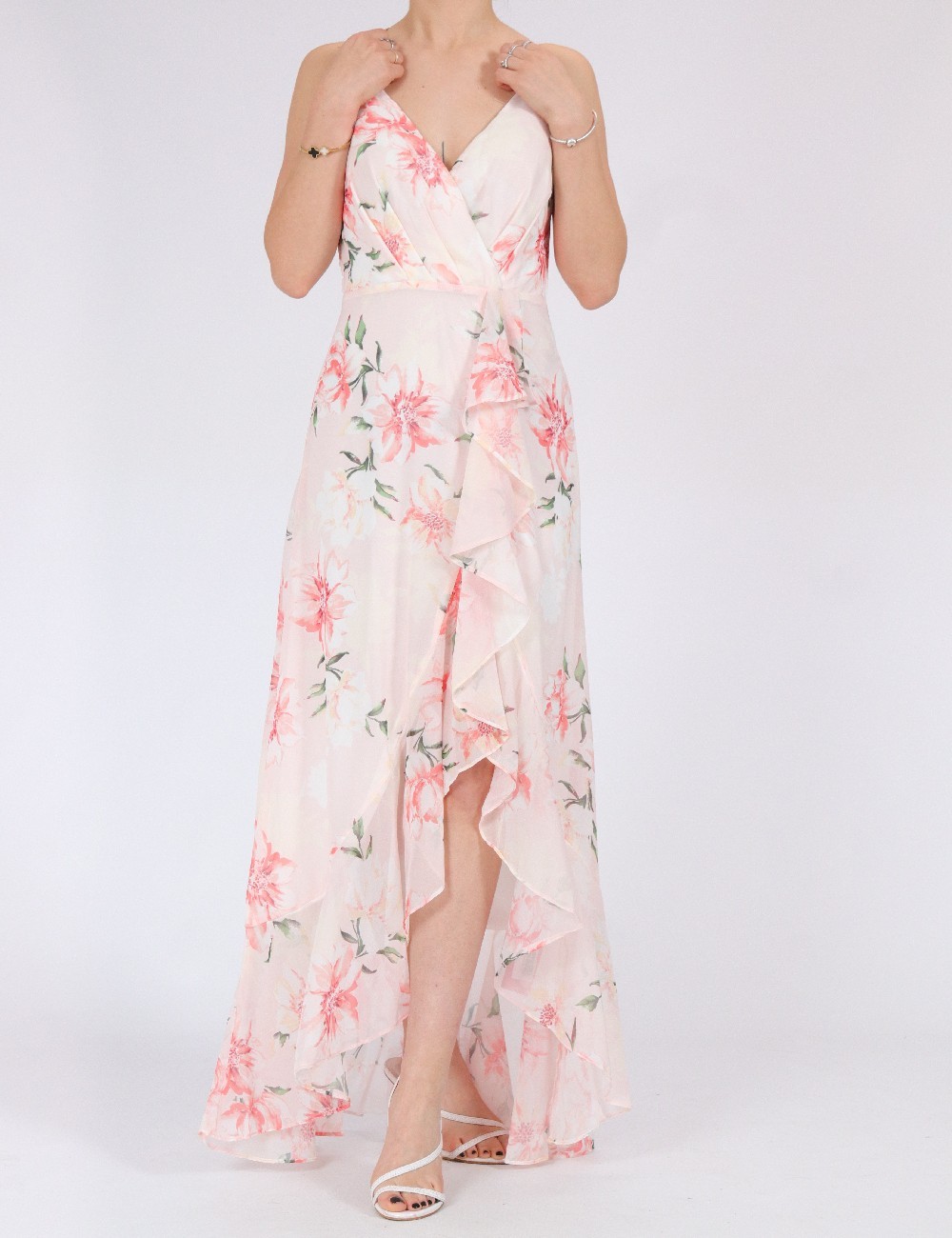 Rochie lunga SHEIN, floral print - 1 | YEO