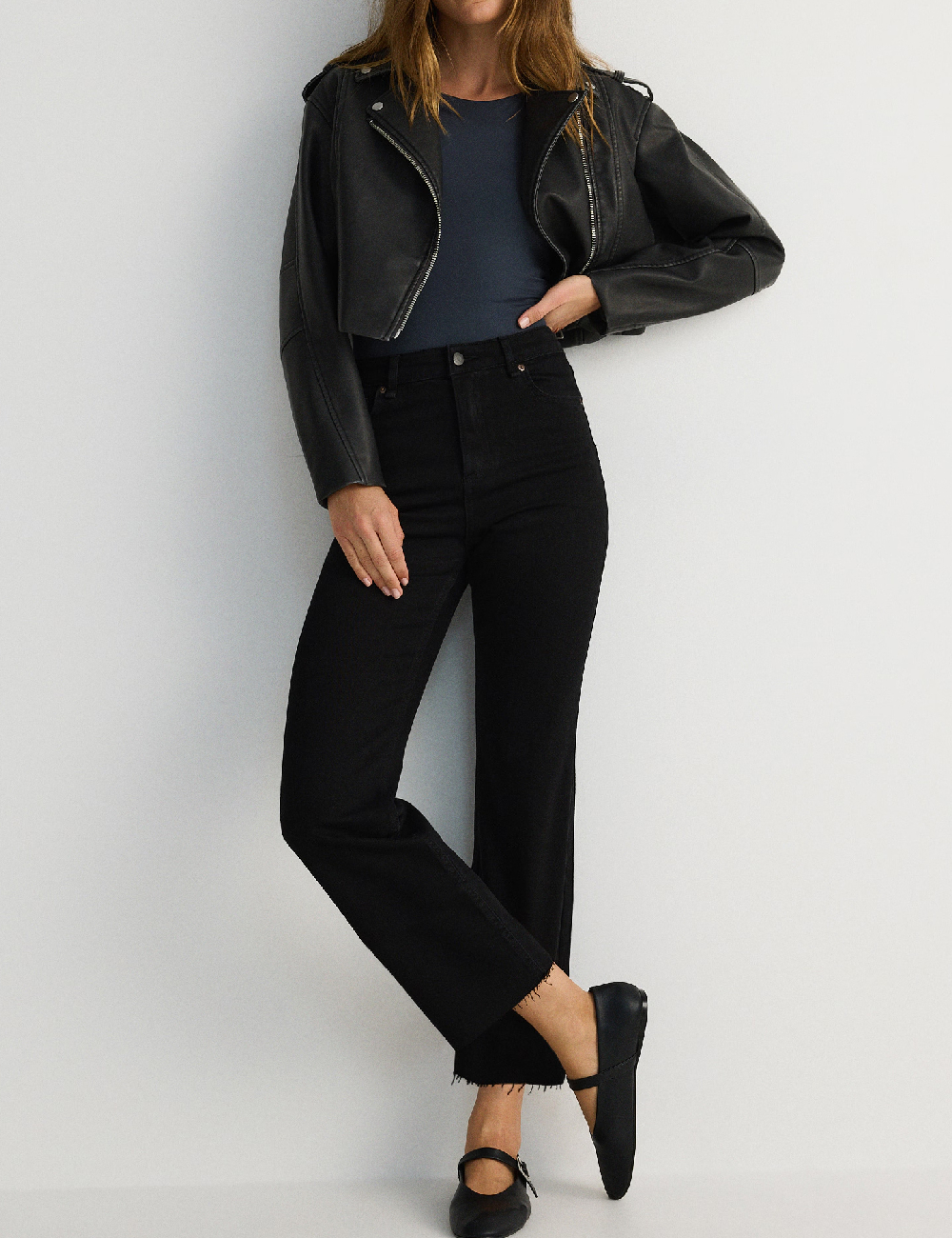 Blugi Reserved, negru