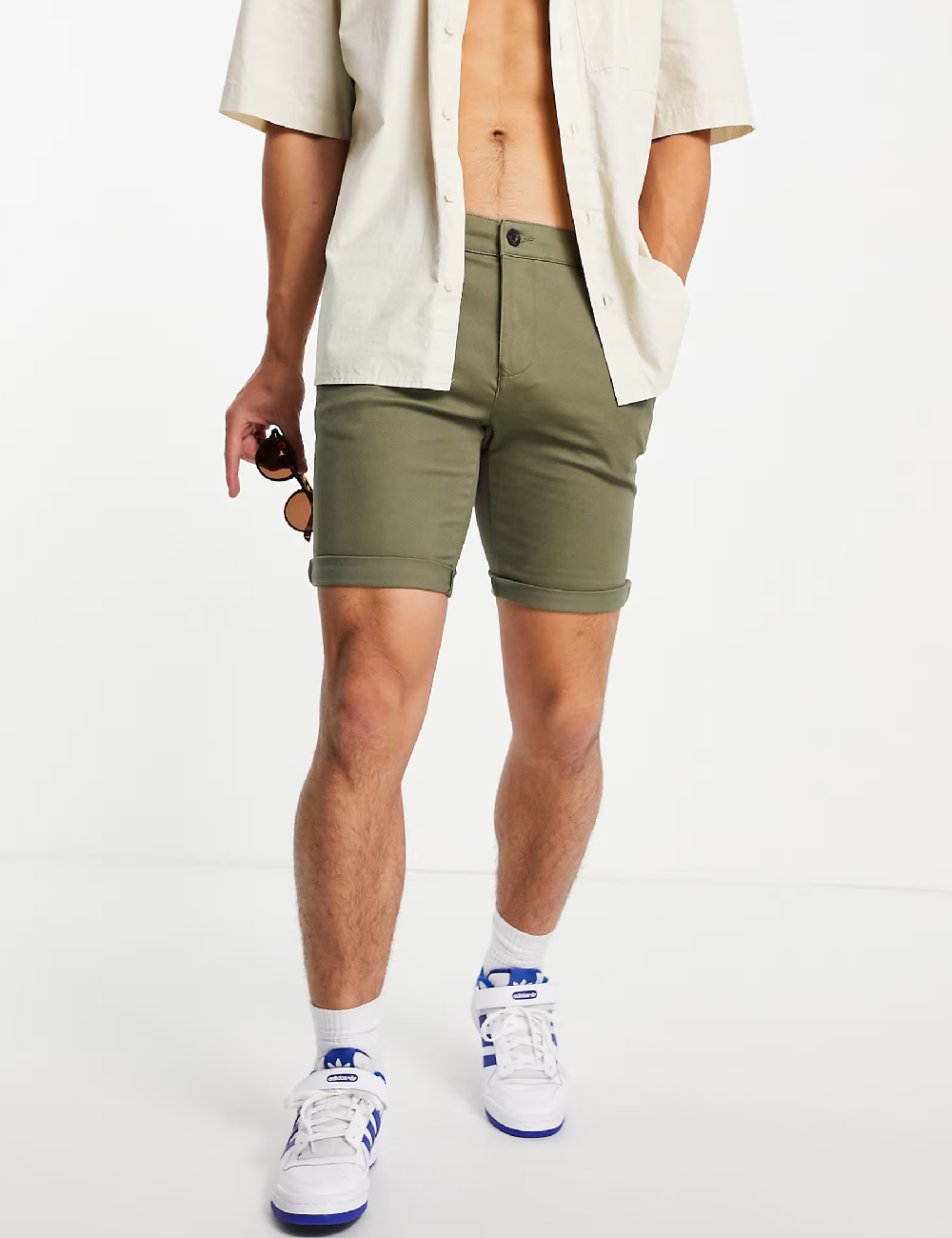 Pantaloni scurti Topman, verde