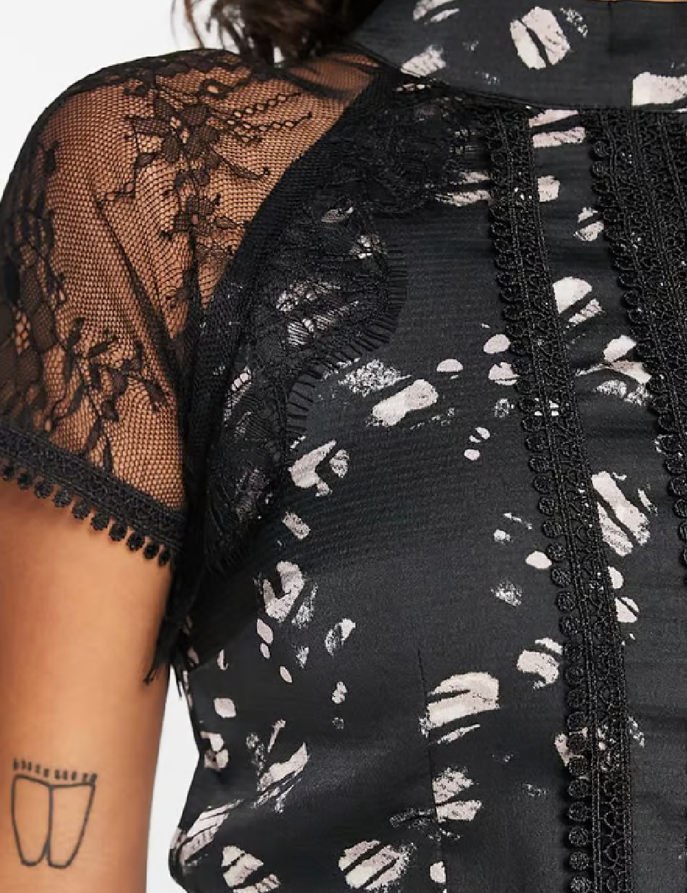 Rochie medie Liquorish, negru - 1 | YEO