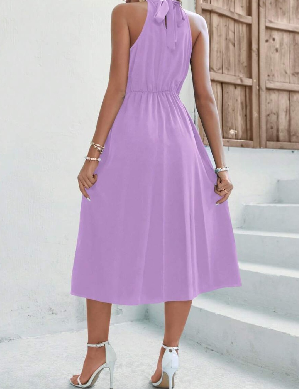 Rochie medie SHEIN, mov - 1 | YEO