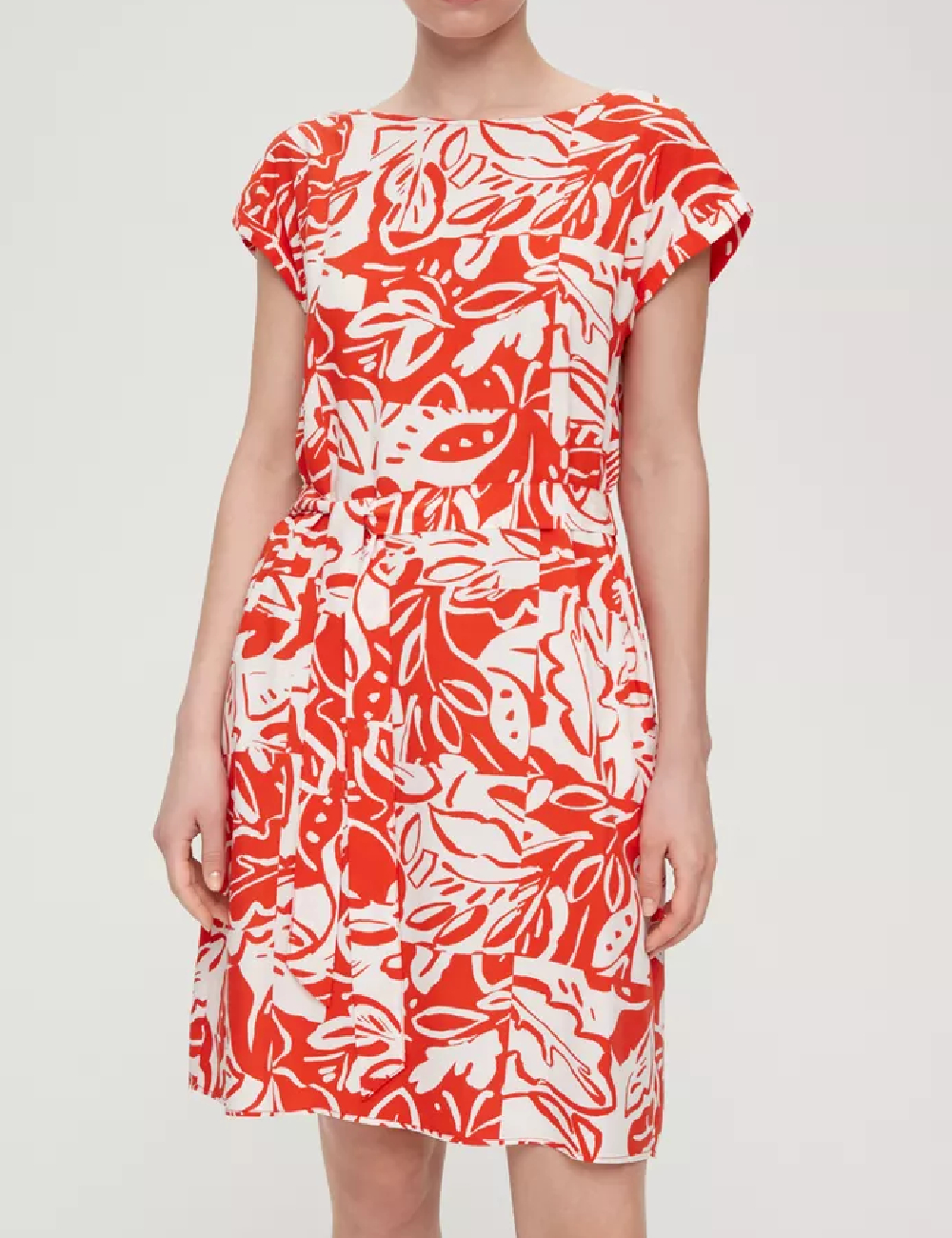 Rochie scurta s.Oliver, portocaliu - 1 | YEO