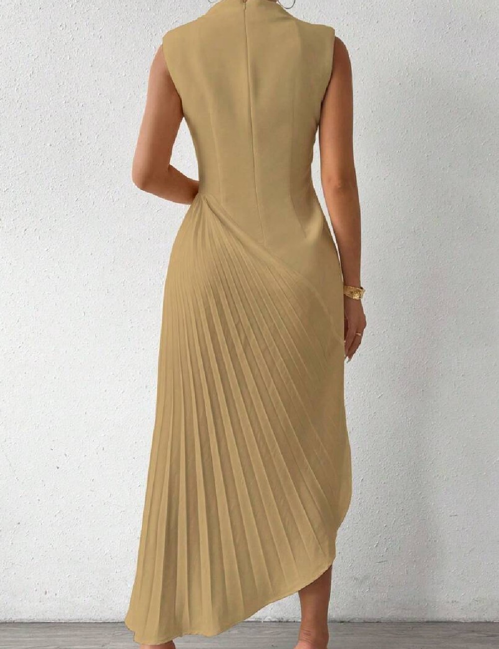 Rochie medie SHEIN, maro deschis - 1 | YEO