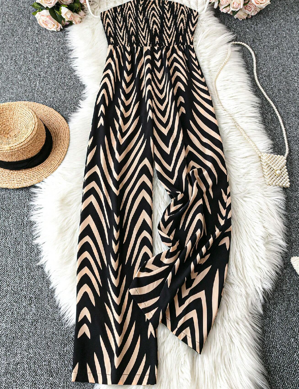 Salopeta SHEIN CURVE, negru