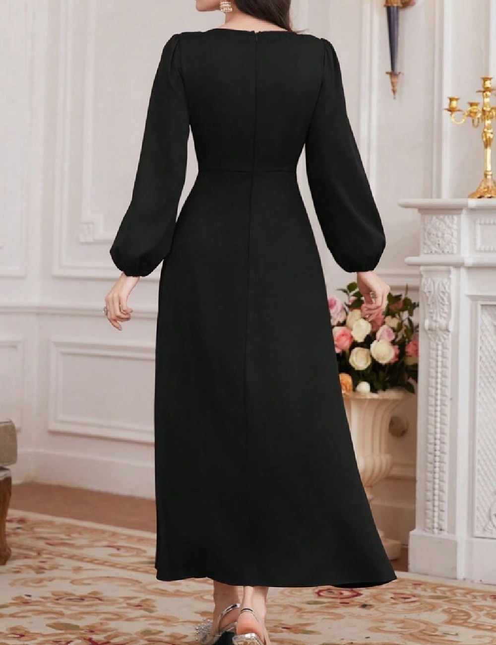 Rochie medie SHEIN, negru - 1 | YEO