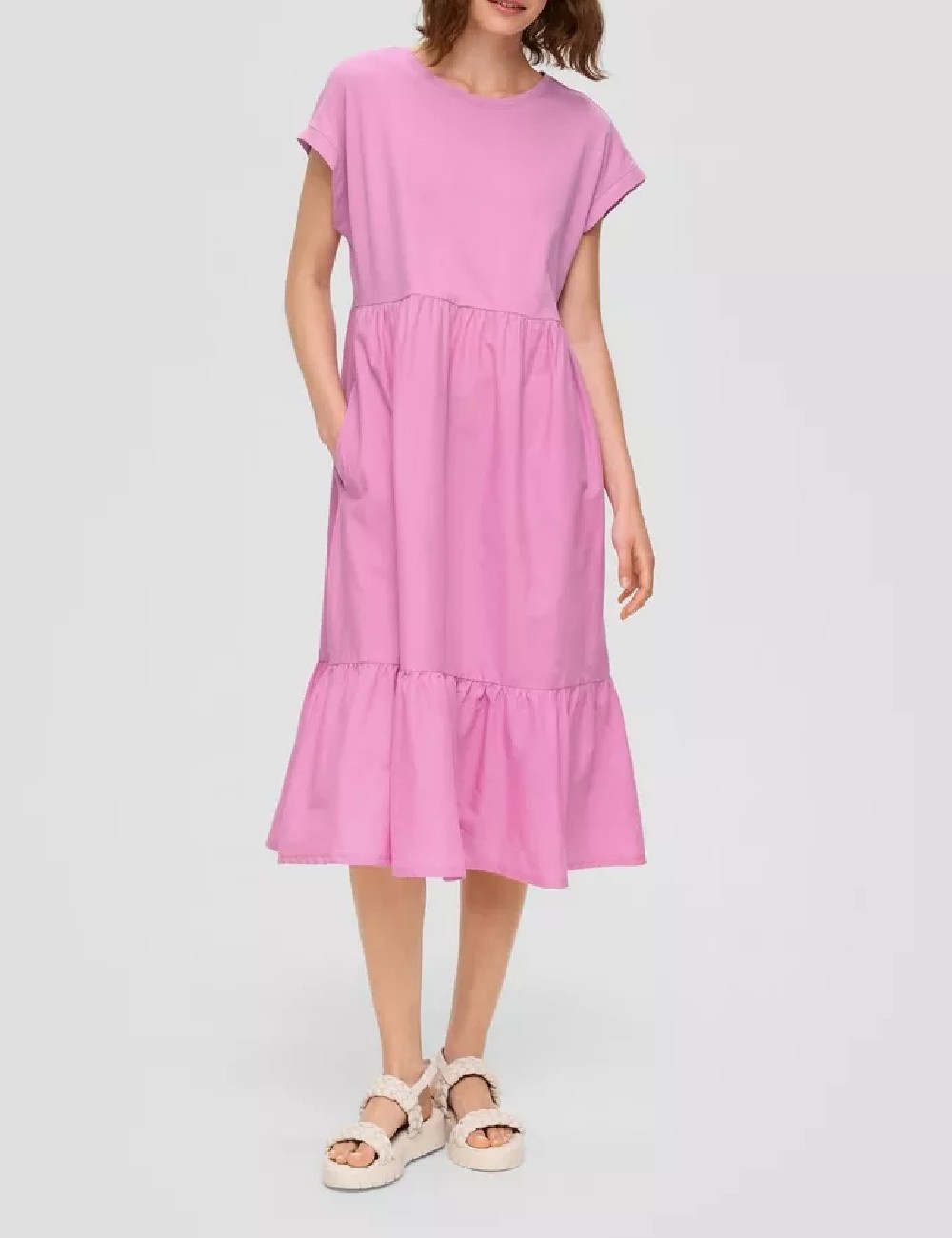 Rochie medie s.Oliver, roz - 1 | YEO