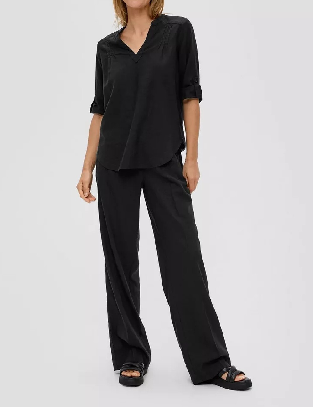 Bluza s.Oliver, negru - 1 | YEO
