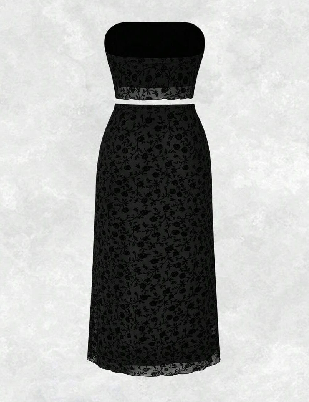Compleu SHEIN, negru - 1 | YEO