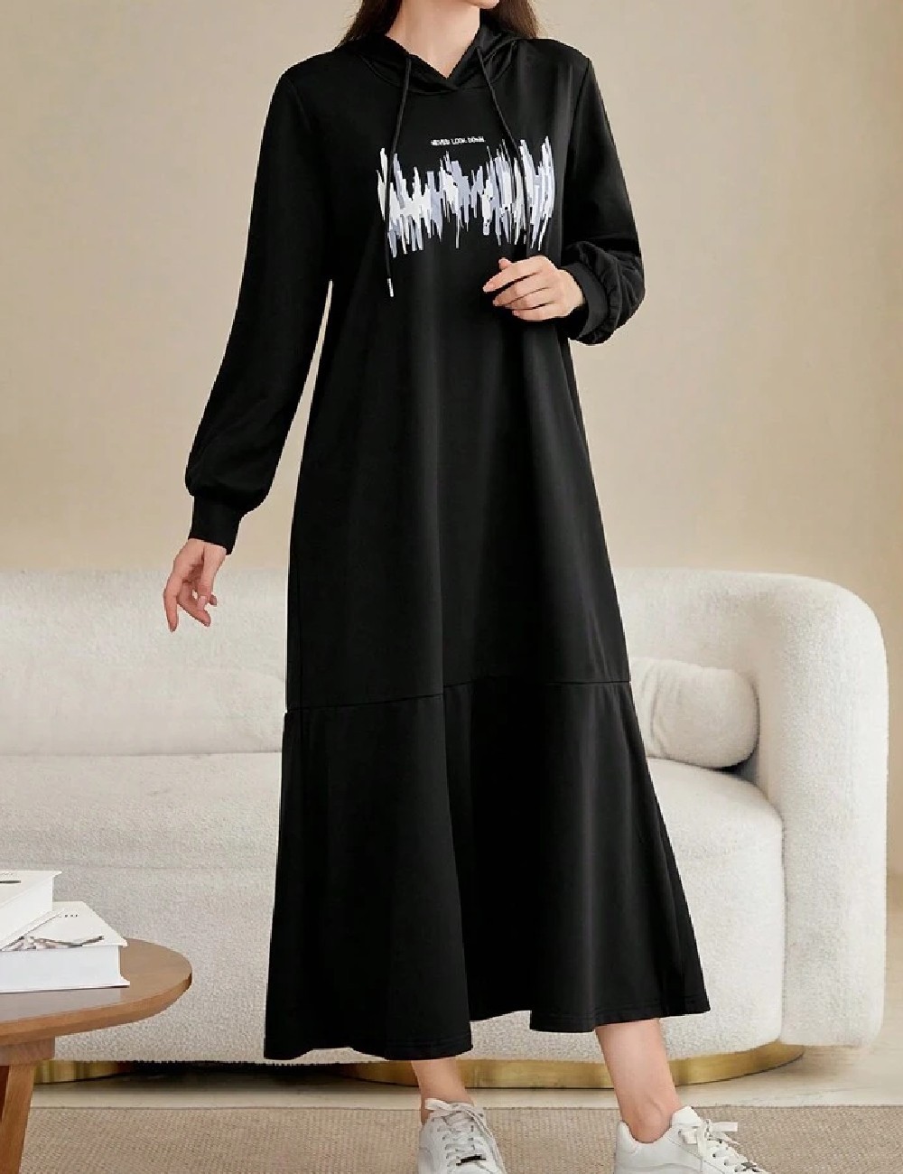Rochie lunga SHEIN, negru - 1 | YEO