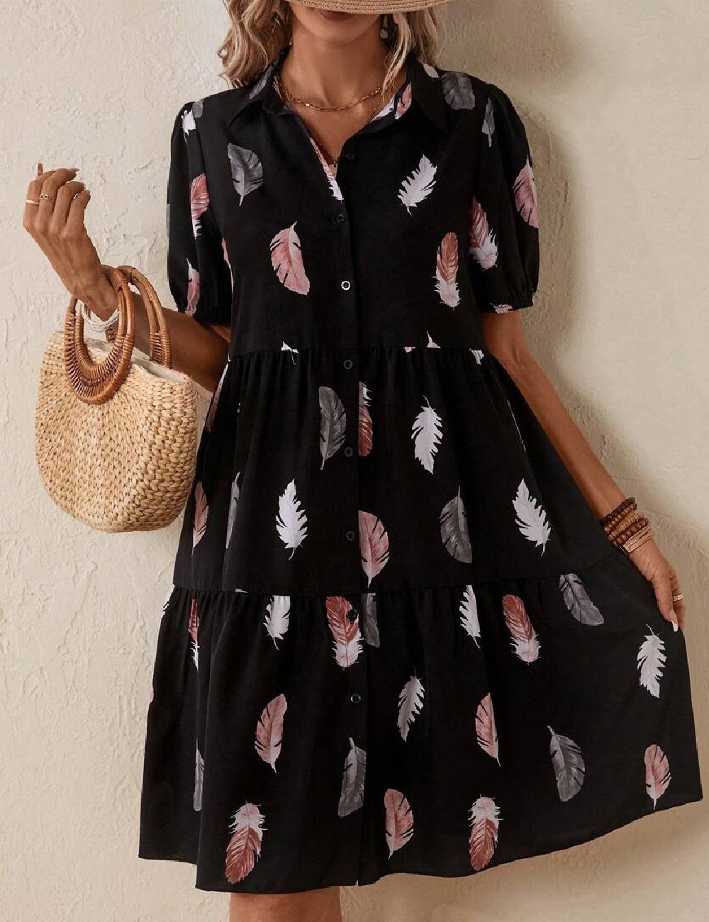Rochie scurta SHEIN, negru - 1 | YEO