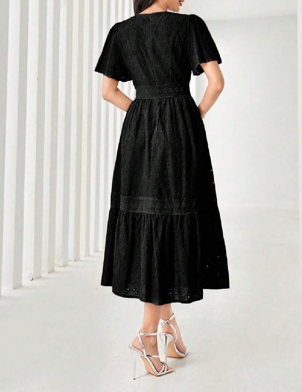 Rochie medie SHEIN, negru - 1 | YEO