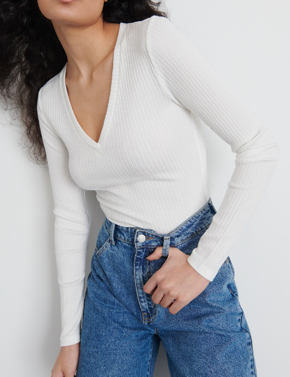Bluza Reserved, ecru