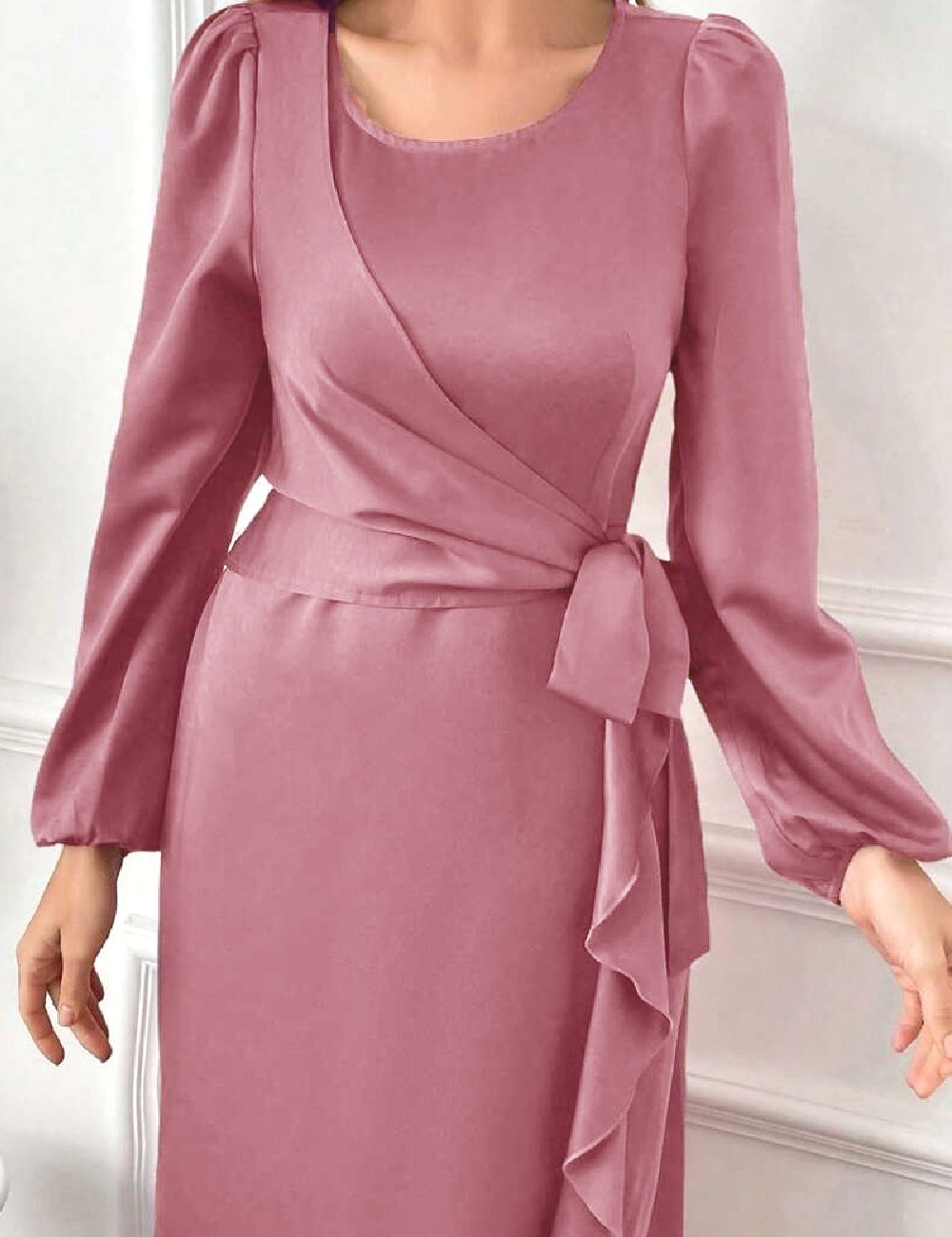 Rochie medie SHEIN, roz - 1 | YEO