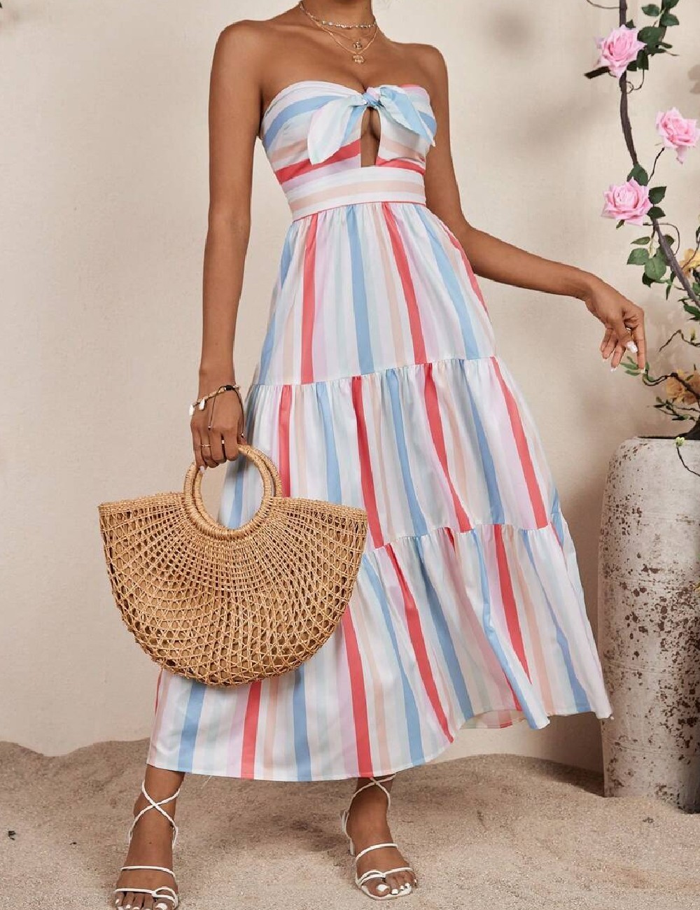 Rochie lunga SHEIN, mix culori - 1 | YEO